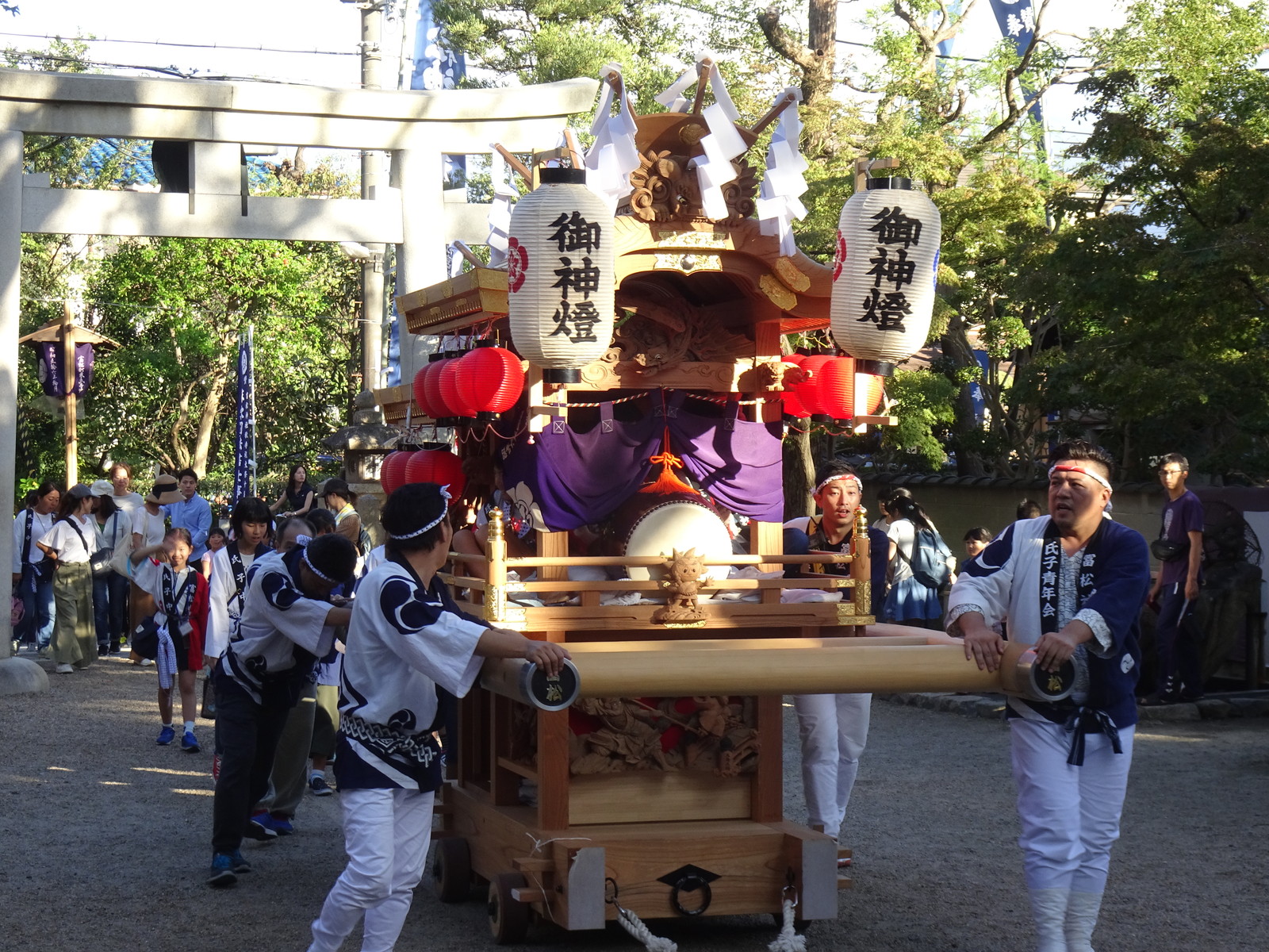 富松神社秋祭り