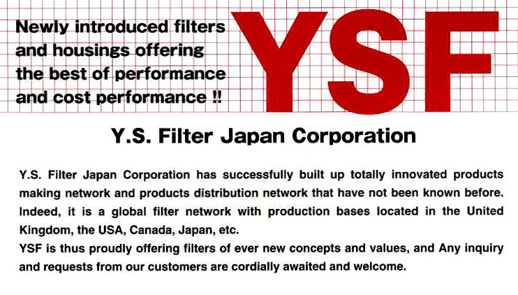 introduction of Y.S.Filter Japan Corporation